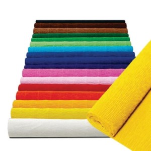 PAPEL CREPOM 48X200 CORES - FOLHA