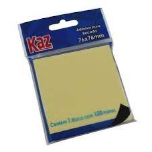 BLOCO ADESIVO 76X76 KAZ2003A