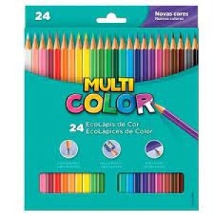 LAPIS 24 CORES  MULTICOLOR 11.2400N - UN