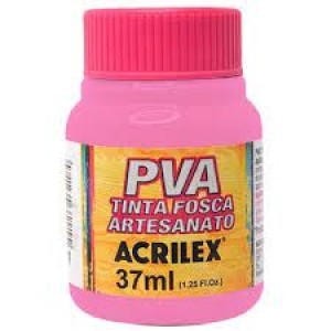 TINTA PLASTICA  37ML 537/ROSA ACRILEX UN